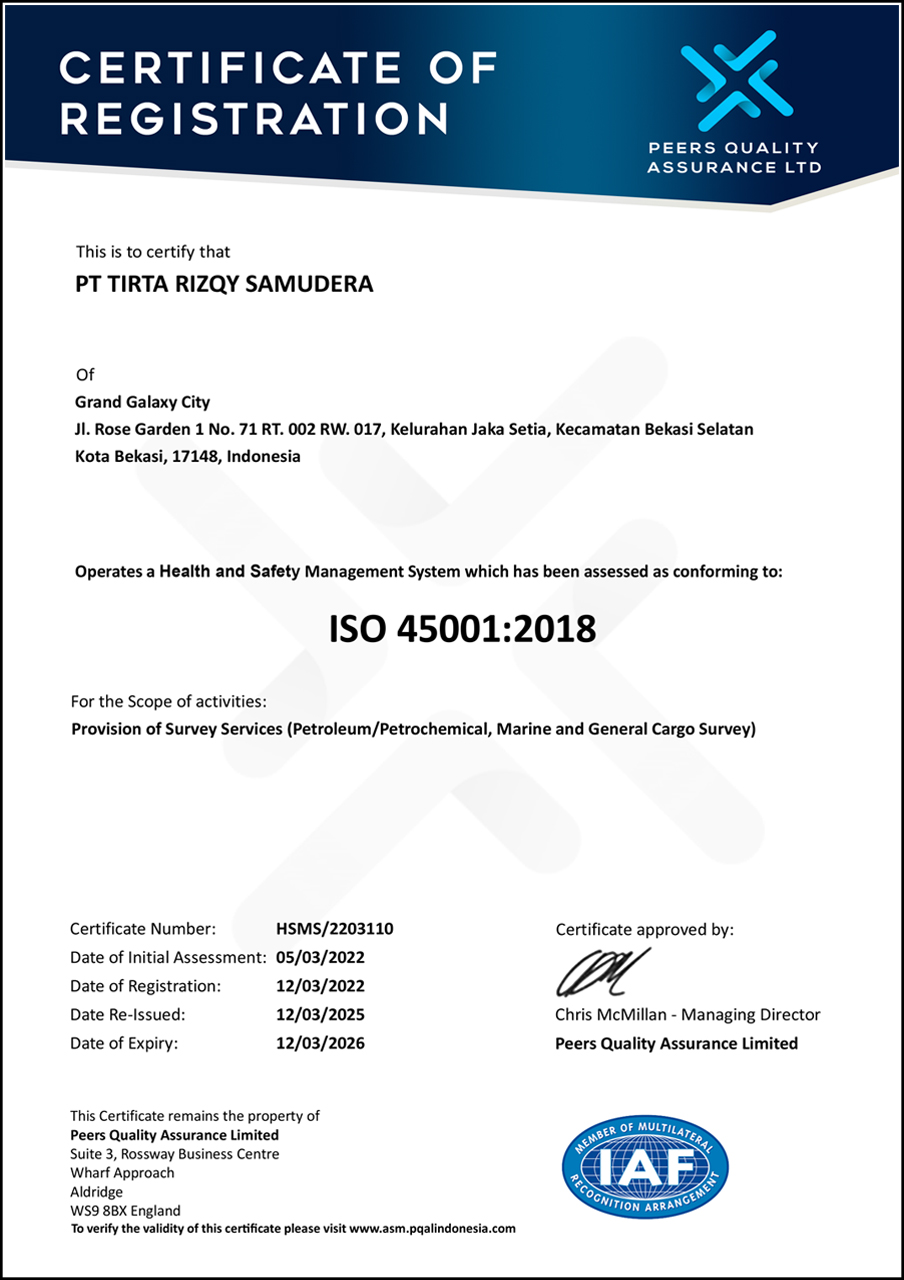 ISO 45001:2018